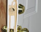 Damaged door repair damaged door