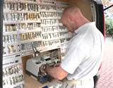 Damaged door repair Mobile key cutting